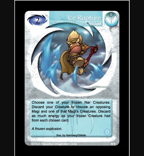 Ice Rupture - Foil